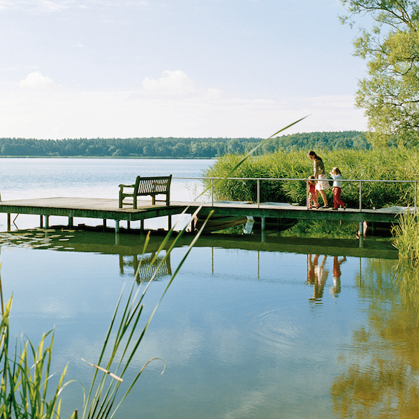 Seehotel Am Neuklostersee Steg Badesteg Strand Foto Hauke Dressler